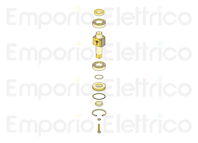 fadini ricambio albero completo per aproli 280/700 robusto 280960