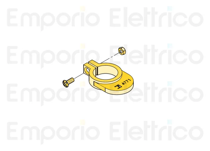 fadini ricambio camma singola per finecorsa a switch per bart 350 35102