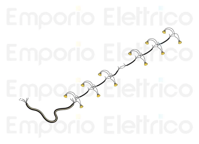 fadini ricambio cavo elettrico con n°12 faretti a led per bayt 980 97380