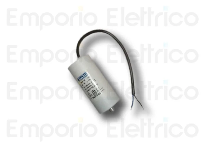 beninca repuesto condensador 31.5mf cables + tornillo 9686569