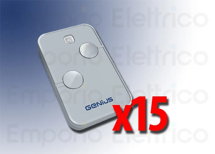 genius 15 telecomandi 2 canali 868mhz kilo n tx2 jlc 787034 15 (ex code 6100332)