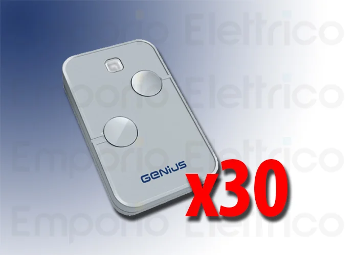 genius 30 telecomandi 2 canali 868mhz kilo n tx2 jlc 787034 30 (ex code 6100332)