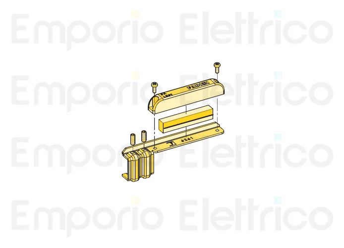 fadini ricambio staffa finecorsa magnetico sx 624114