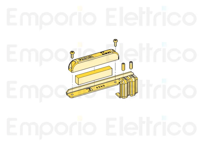 fadini ricambio staffa finecorsa magnetico dx 624115