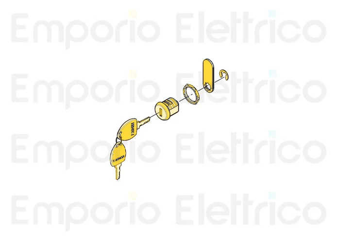 fadini ricambio serratura wa 7001 completa 633118