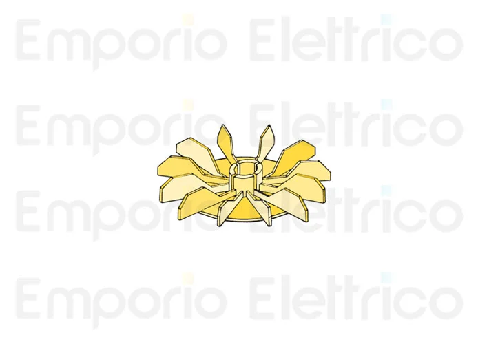 fadini ricambio ventola di raffreddamento motore elettrico da cv 3,0 40057