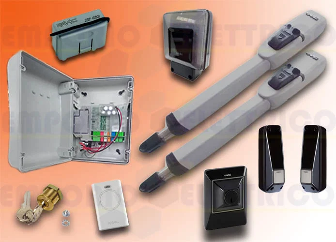 faac kit automatización 24v dc master kit safe 104415144