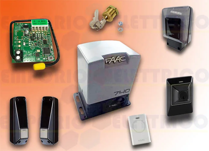 faac kit automatización 740 230v delta2 kit safe 1056303445