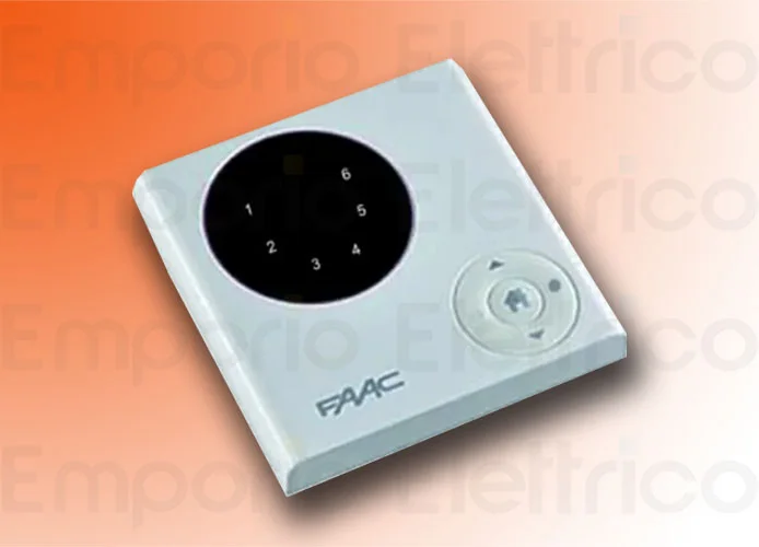 faac transmisor mural 6 canales 433mhz t-mode tm xt6m 132121