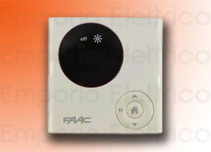 faac mando mural 1 canal sol y viento 433mhz t-mode tm xt1s-m 132122