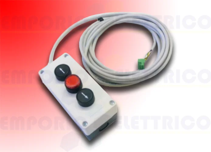 bft cable con botonera - 5 mt - pegaso up control 5 d121624