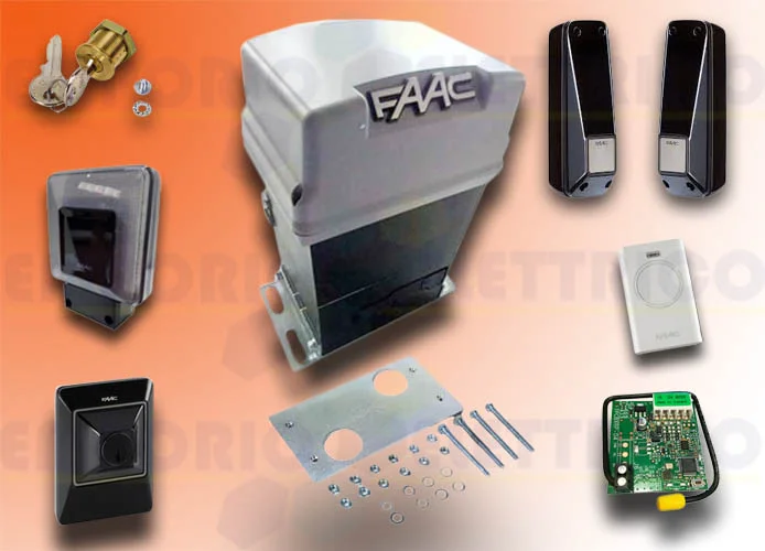 faac kit automatización 230v ac pratico kit safe 10564944fr