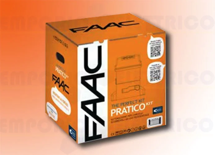 faac kit automatización 230v ac pratico kit perfect 105912fr