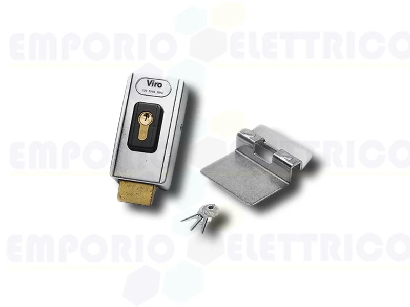 beninca electrocerradura 12vac/dc vertical con placa du.v96 9765035