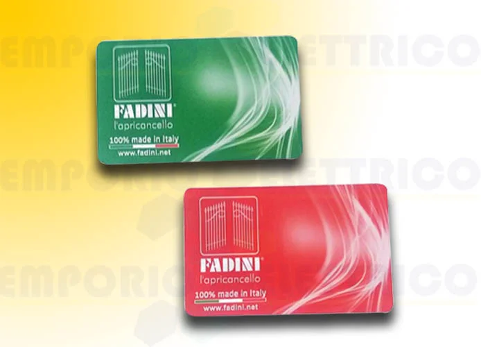 fadini par de dispositivos transponder formato de tarjeta 693l