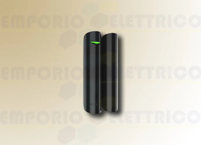 ajax detector de apertura wireless negro doorprotect 38098 