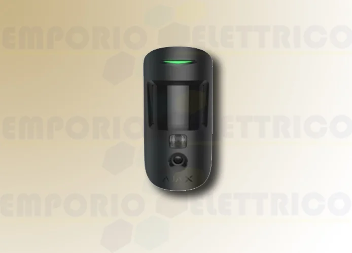ajax rilevatore di movimento wireless nero motioncam (phod) 39289