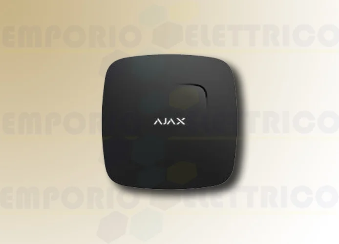 ajax rilevatore wireless di fumo nero fireprotect 38104
