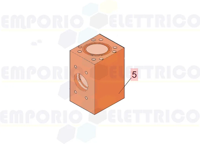 faac ricambio corpo attuatore 560_580 716079