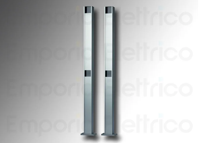nice 2 pz columna de aluminio h=1000mm  para 2 fotocélulas medium/large era post pph2