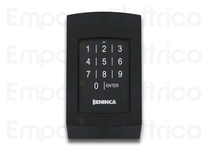 beninca tastiera wireless a batteria dotata di triplice codifica 9670002 be.code