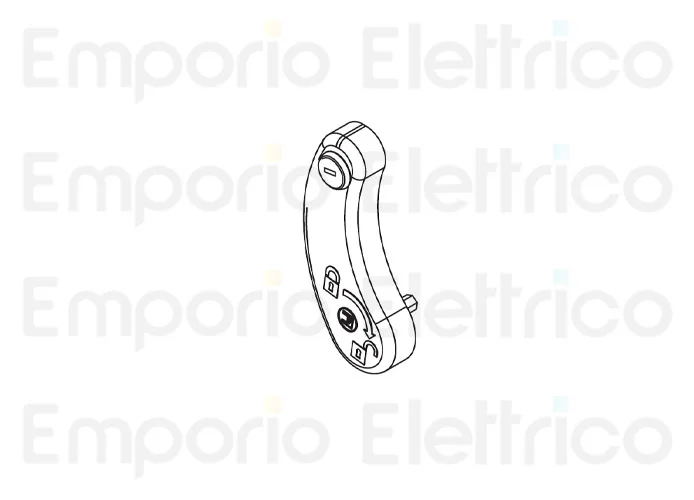 fadini ricambio maniglia di sblocco per bart 350 35109