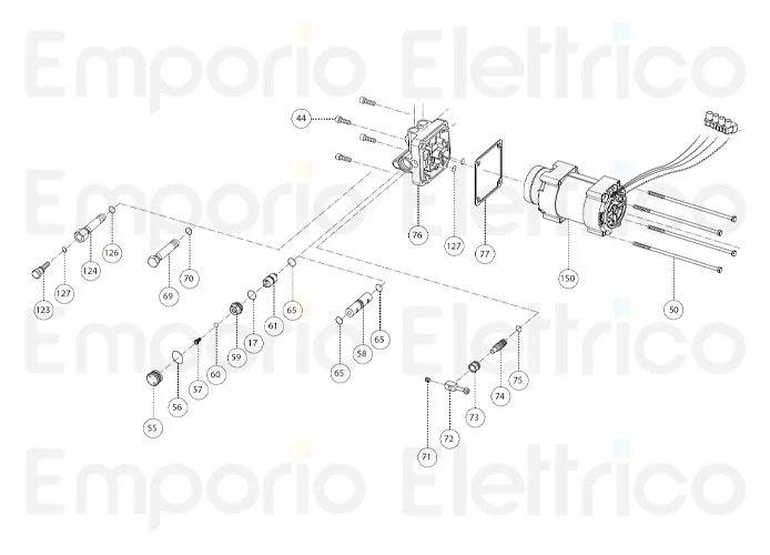 fadini ricambio cilindro a tappo per combi 740 980 74058