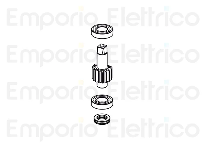 fadini ricambio gruppo albero centrale completo per drive 700 70269