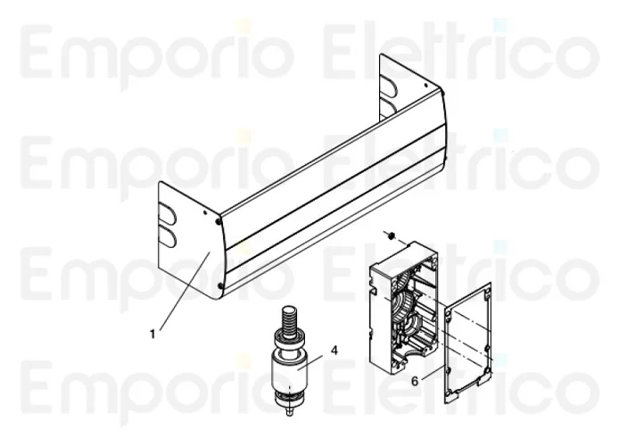 beninca ricambio guarnizione x zed per adam 9686153