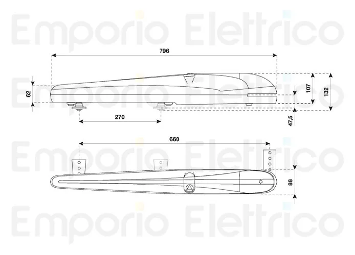 beninca página repuestos para motor bob21ma-115