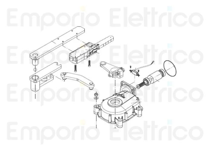 beninca repuesto rotor ensamblado por du.it14ne 9688234