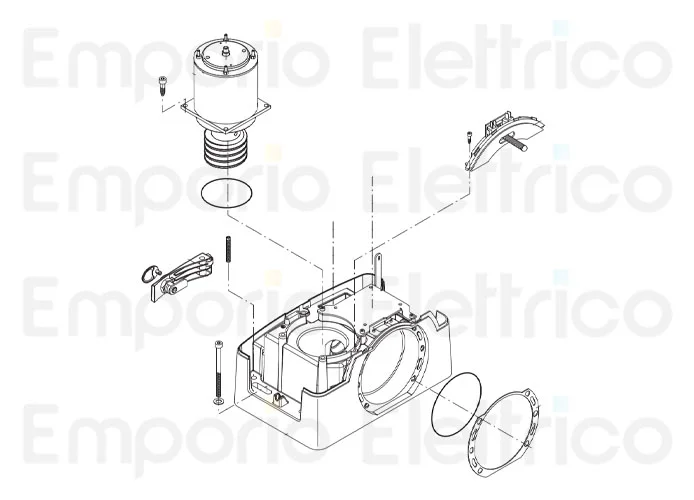 beninca repuesto motor 24v por bull1224 turbo 968600674