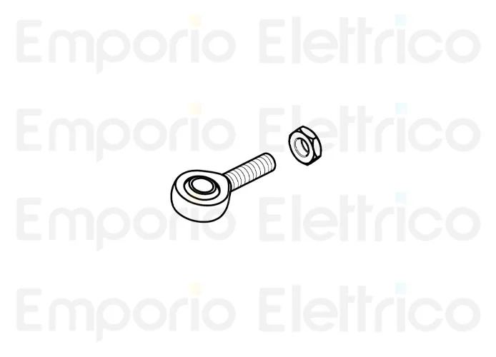 fadini ricambio testa sferica completa di dado m12 per hindi 880 evo 87158