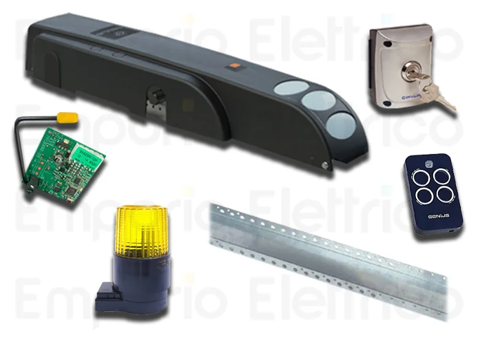 genius kit automazione euro breeze 433mhz - rc 230v 51200092 (ex code 51200091)