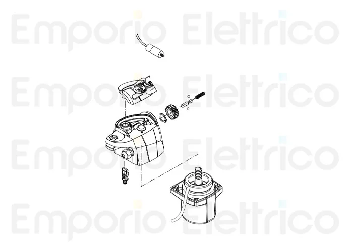 beninca repuesto cubierta ensamblada por bill 115 - 1400g - my14 9688176
