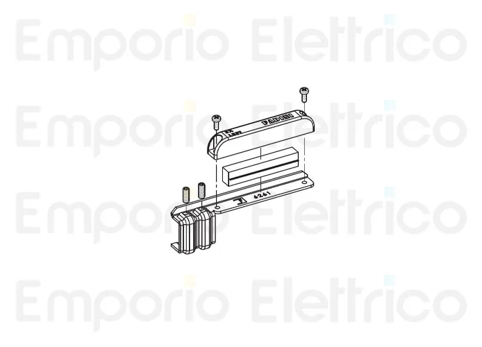 fadini ricambio staffa finecorsa magnetico sx 624114
