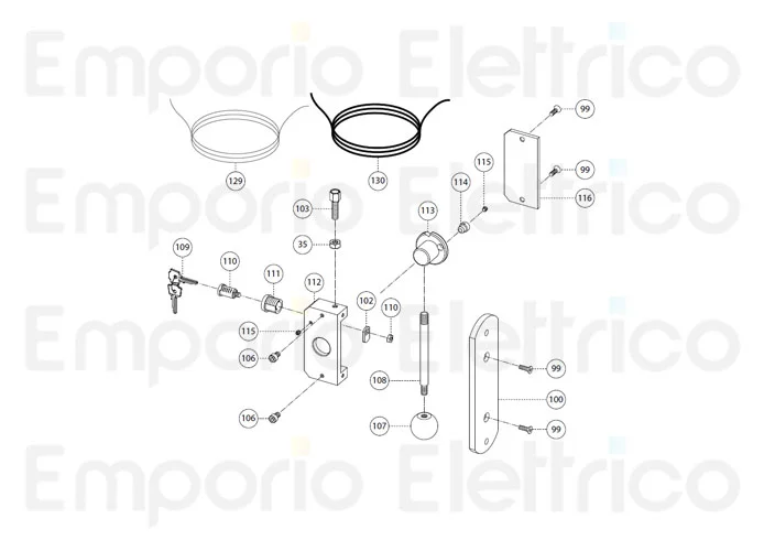 fadini ricambio coperchio 31116