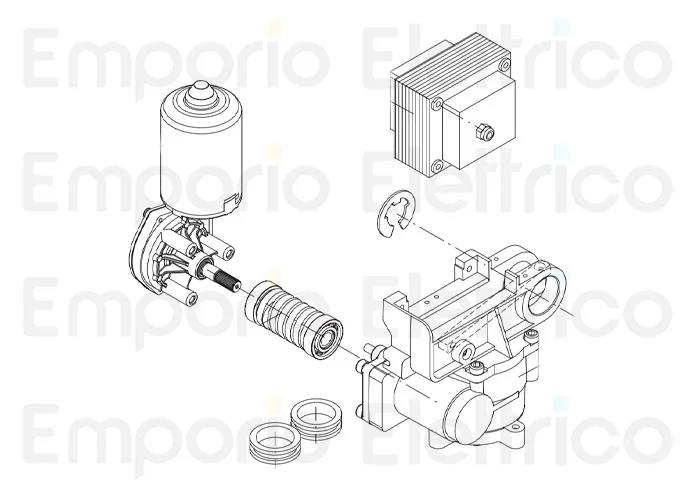beninca repuesto motorreductor por ben 9686483