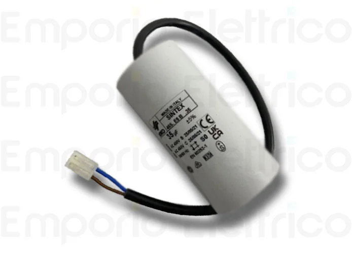 faac ricambio cnd pp 35mf 250vac c/connett. 76010915