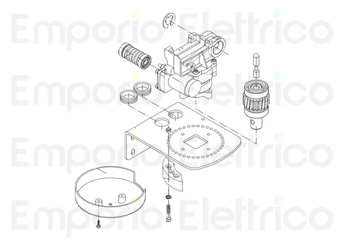 beninca repuesto carcasa de protección por ben 9686489