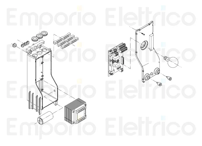 beninca repuesto central por zed 9686104