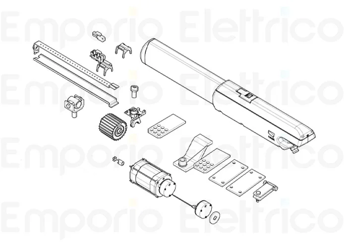 came ricambio motore a5024n 88001-0344