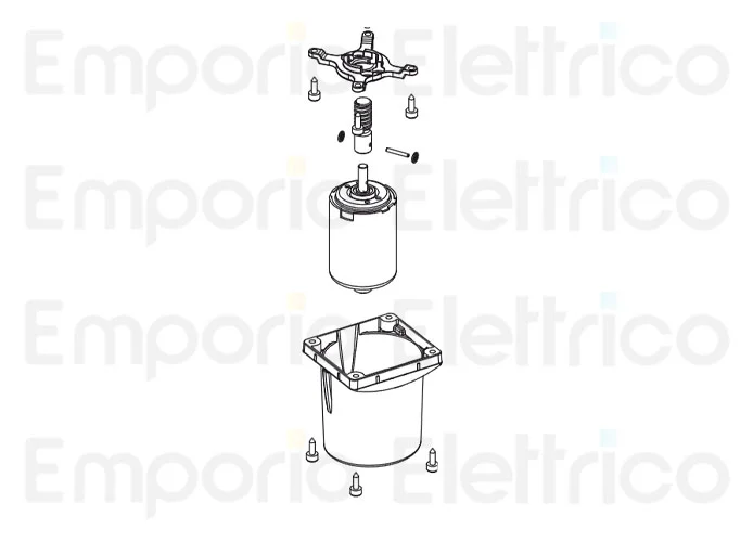genius ricambio xric motore 24v g-bat env 6020509