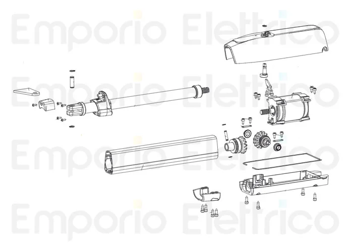 genius ricambio gruppo tubo mistral 300 63003345
