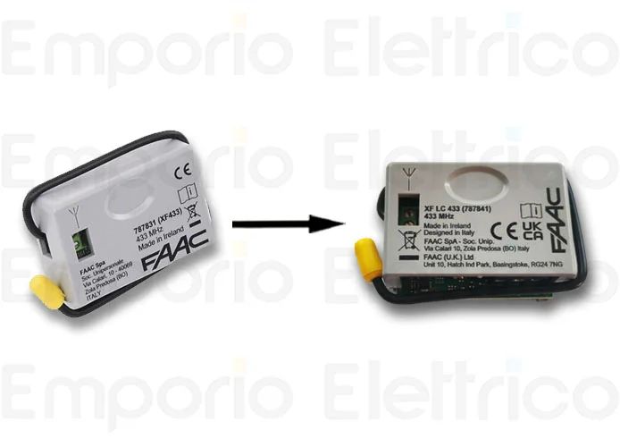 faac ricevente omnidec 433 mhz xf lc 433 787841 (ex 319006 e 787831)