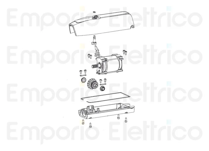 genius ricambio gruppo corpi mistral 63003347