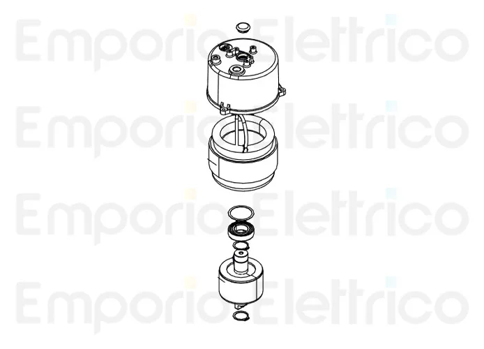 genius ricambio statore d125 h45 4p 230v 6020063