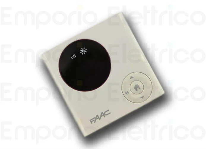 faac mando mural 1 canal sol y viento 433mhz t-mode tm xt1s-m 132122