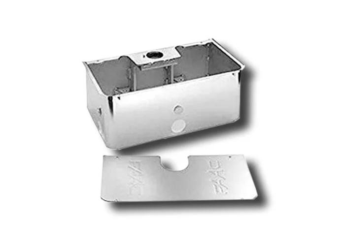 faac caja portante de acero inox ( para motores s800h ) 490113