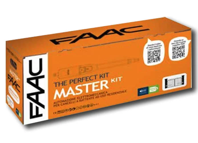 faac kit automatización 230v ac master kit perfect 105910